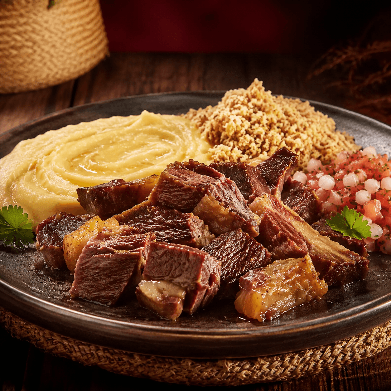 CARNES E PRATOS TÍPICOS